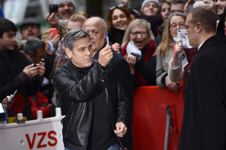 Ankunft zur 'Hail, Caesar!' Pressekonferenz, Berlinale 2016