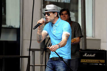 Gin Blossoms live bei der FOX & Friends All American Concert Series, New York