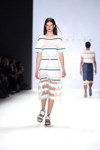Xavi Reyes presented by Mercedes-Benz & Elle Fashion Show auf der Mercedes-Benz Fashion Week Autumn/Winter 2016 in Berlin