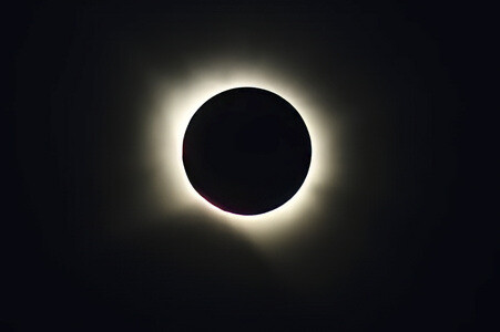 Sonnenfinsternis über Spanien
