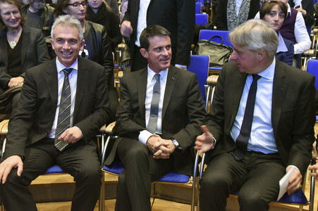 Ehrengast Frankreich Pressekonferenz auf der Frankfurter Buchmesse 2016