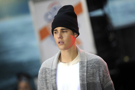 Justin Bieber in der NBC-Show 'Today' in New York