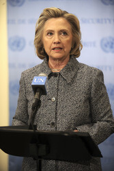 Hillary Clinton Pressekonferenz, New York