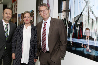 Eröffnung der Ausstellung 'Bürger Gauck. Unterwegs mit einem unbequemen Präsidenten' in Hamburg