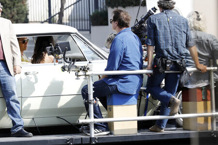Dreharbeiten zu 'Once Upon a Time in Hollywood' in Burbank