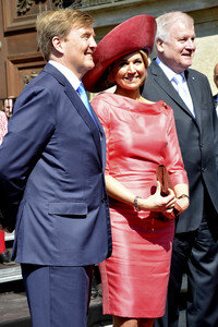 König Willem-Alexander und Königin Maxima der Niederlande in München
