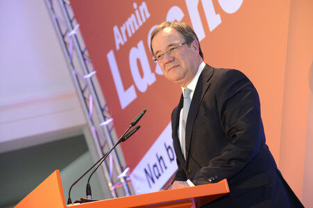 Armin Laschet Wahlkampfveranstaltung in Bergisch Gladbach