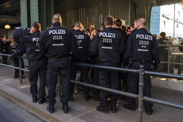 Demonstration gegen NPD-Kundgebung, Berlin