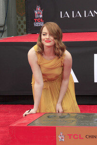 Hand and Footprint Ceremony mit Emma Stone und Ryan Gossling in Los Angeles