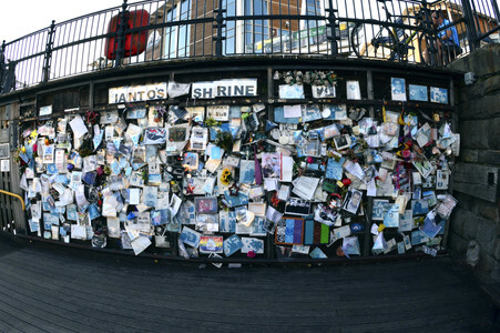 Ianto Jones Gedenkstätte in Cardiff