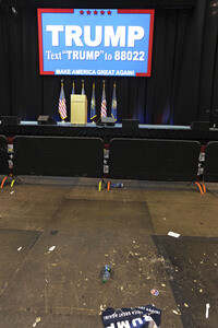 Wahlkampfrede von Donald Trump in Manchester