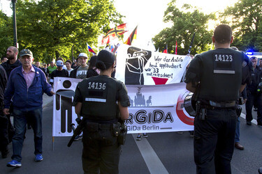 Bärgida Demo in Berlin