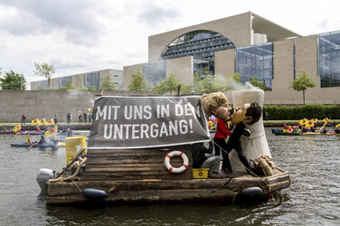 Bootsdemo zur Energiewende, Berlin