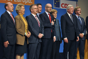 Eröffnung des CDU Europawahlkampfes, Frankfurt