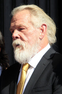 Nick Nolte erhält einen Stern auf dem Hollywood Walk of Fame in Los Angeles