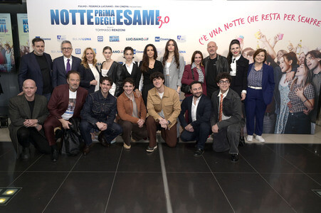 Photocall 'Notte prima degli esami 3.0' in Rom