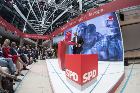 SPD Wahlprogramm-Präsentation in Berlin