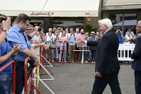 Antrittsbesuch von Frank-Walter Steinmeier in Bonn