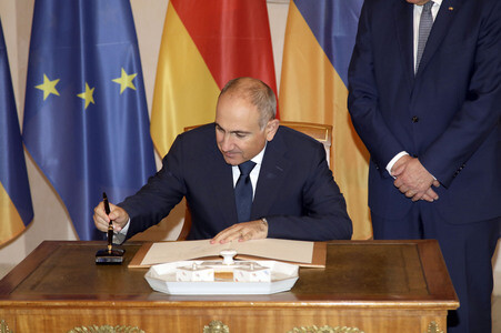 Empfang des Ministerpräsidenten der Republik Armenien in Berlin