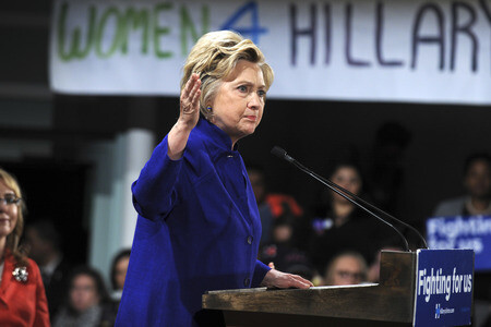 Rede von Hillary Clinton in New York