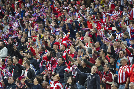 Champions League Halbfinale Atletico Madrid vs Bayern München in Madrid