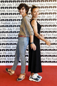 Photocall 'I Do Not Care If We Go Down in History as Barbarians', Karlovy Vary International Film Festival 2018