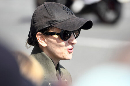 Ankunft von Juliette Binoche auf dem San Sebastian International Film Festival 2025