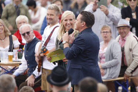 TV-Show 'ZDF-Fernsehgarten' in Mainz