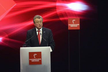 Eröffnung der Hannover Messe 2015