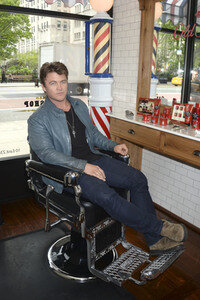 Pressetermin mit Luke Hemsworth in New York