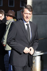 Trauerfeier für den Autor Siegfried Lenz, Hamburg