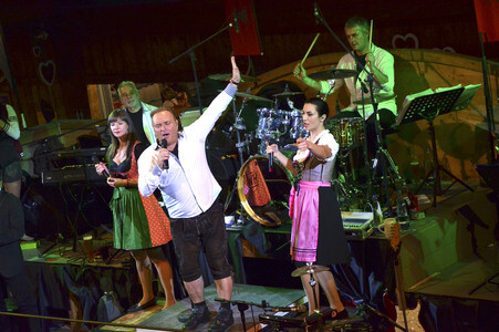 Högl Fun Band lie auf dem Okroberfest in München