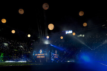 Real Madrid UEFA Champions League Siegesfeierin Madrid