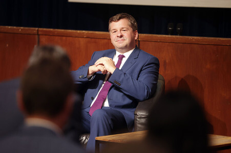 Sven Schulze und Markus Söder beim Landtagswahlkampf in Sachsen-Anhalt in Wernigerode
