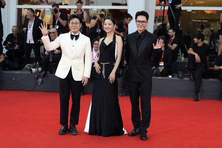 Filmpremiere 'Sun Rises on Us All', Internationale Filmfestspiele von Venedig 2025