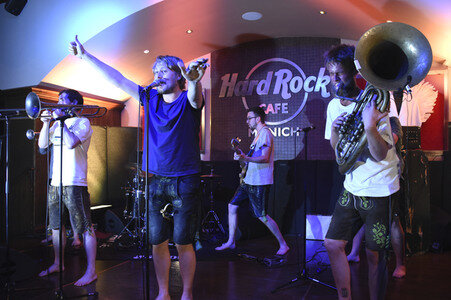 Geburtstagsfeier 15 Jahre Hard Rock Cafe in München