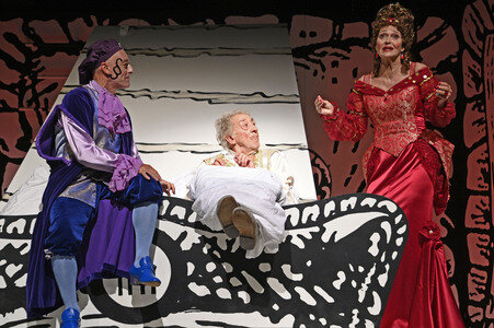 Theaterprobe 'Der eingebildet Kranke' in Berlin