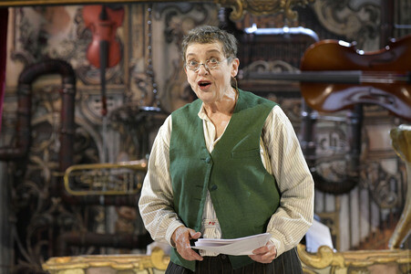 Theaterprobe 'Sauerkohl und Missetaten' in Berlin