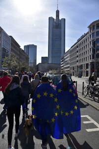 'Pulse of Europe' Kundgebung in Frankfurt