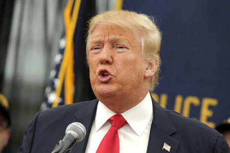 Rede von Donald Trump in New York
