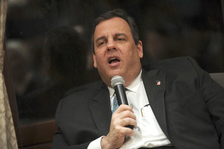 Chris Christie Podiumsgespräch in New York