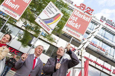 Demo von 'Die Partei', Berlin