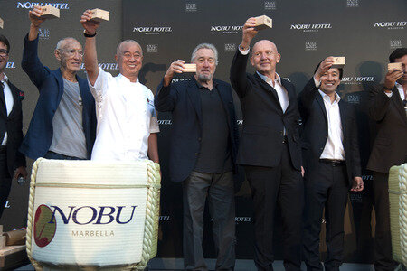 Hoteleröffnung mit Robert de Niro in Marbella