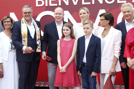 Einweihung des Themenbereichs Monaco mit Fürst Albert II. im Europa-Park in Rust