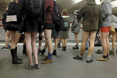 No Pants Subway Ride, Berlin