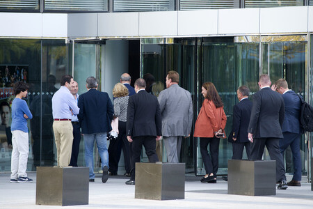 Arnold Schwarzenegger Pressekonferenz in Madrid