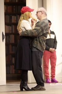 Theaterprobe 'Sophia oder Das Ende der Humanisten' in Berlin