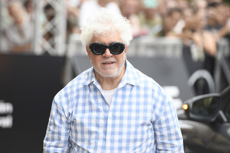 Ankunft von Pedro Almodóvar auf dem San Sebastian International Film Festival 2025