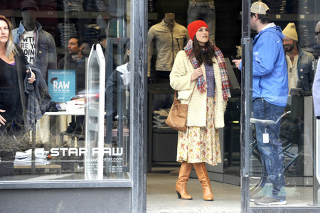 Dreharbeiten zu 'Collateral Beauty' in New York