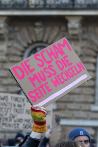 Demonstration gegen sexualisierte Gewalt in Hamburg